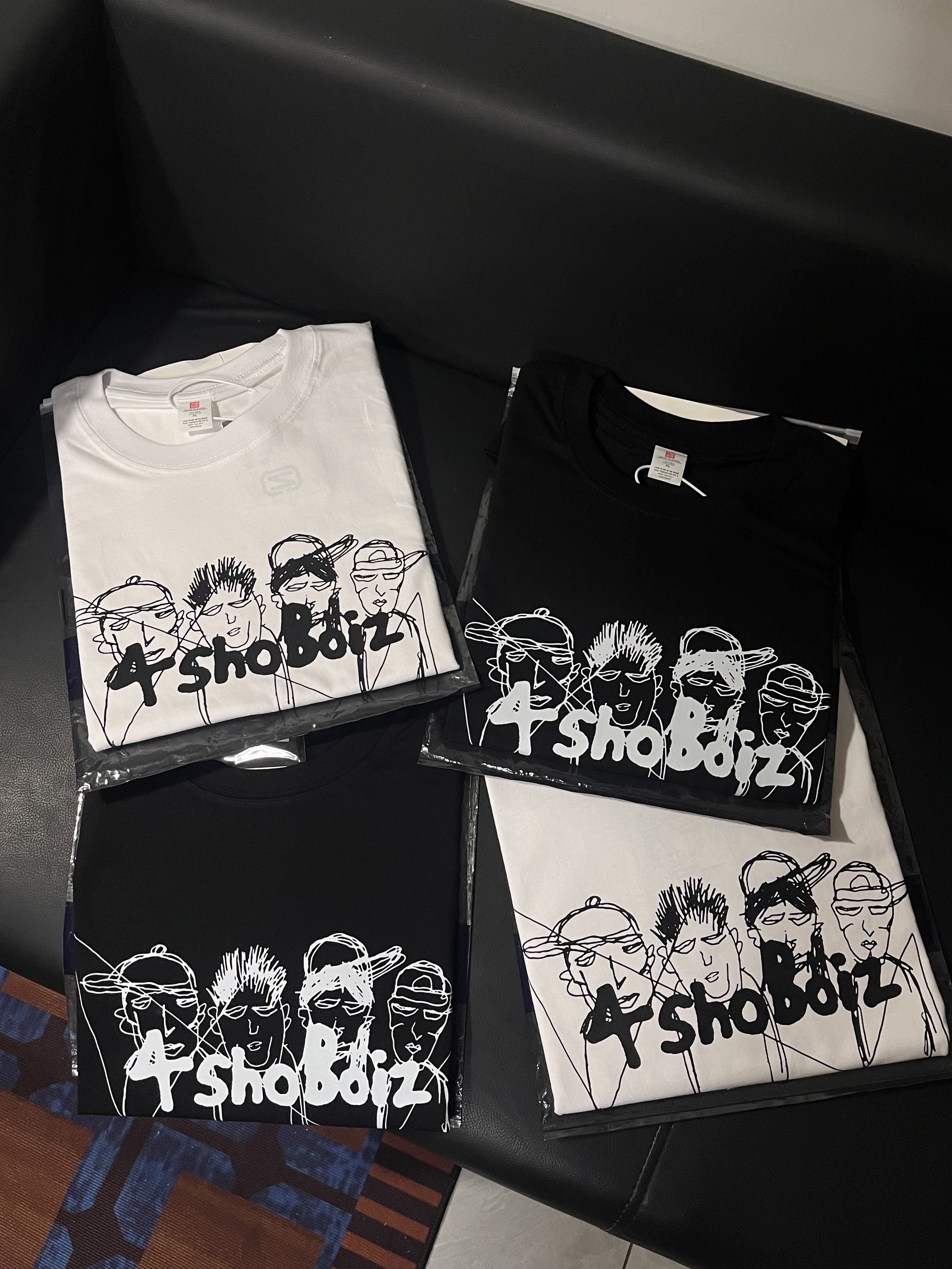 lngshot merch inspired letter print tshirt