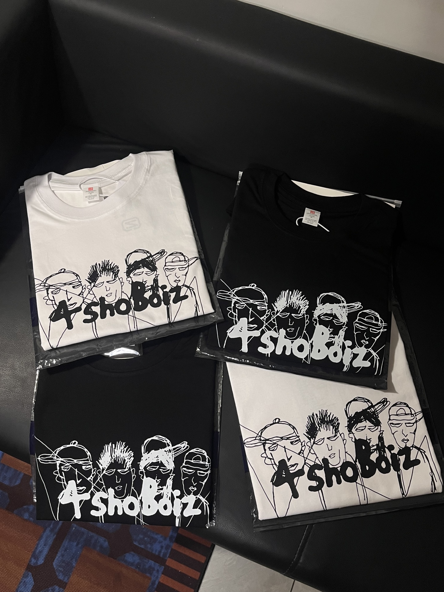 lngshot merch inspired letter print tshirt