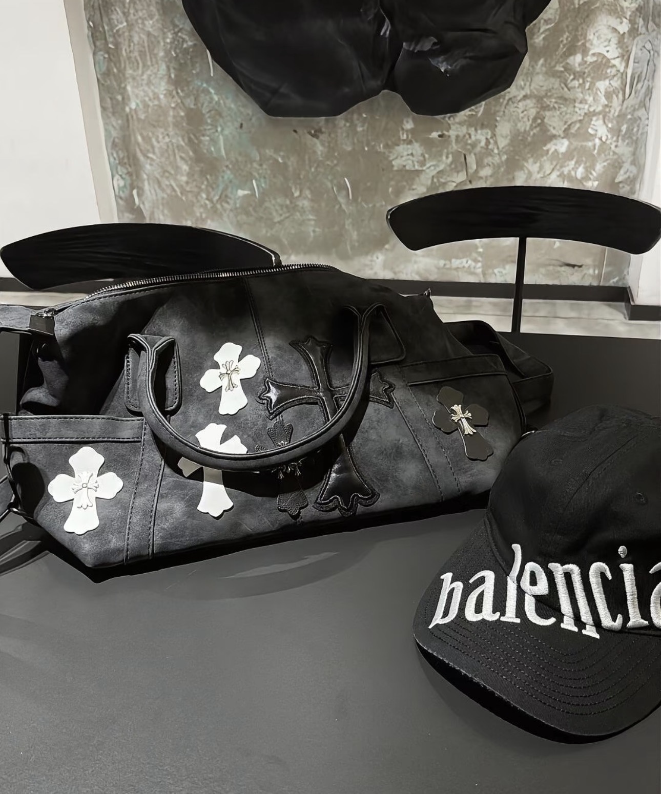 Enhypen NIKI inspired Black White Crossbody Bag 