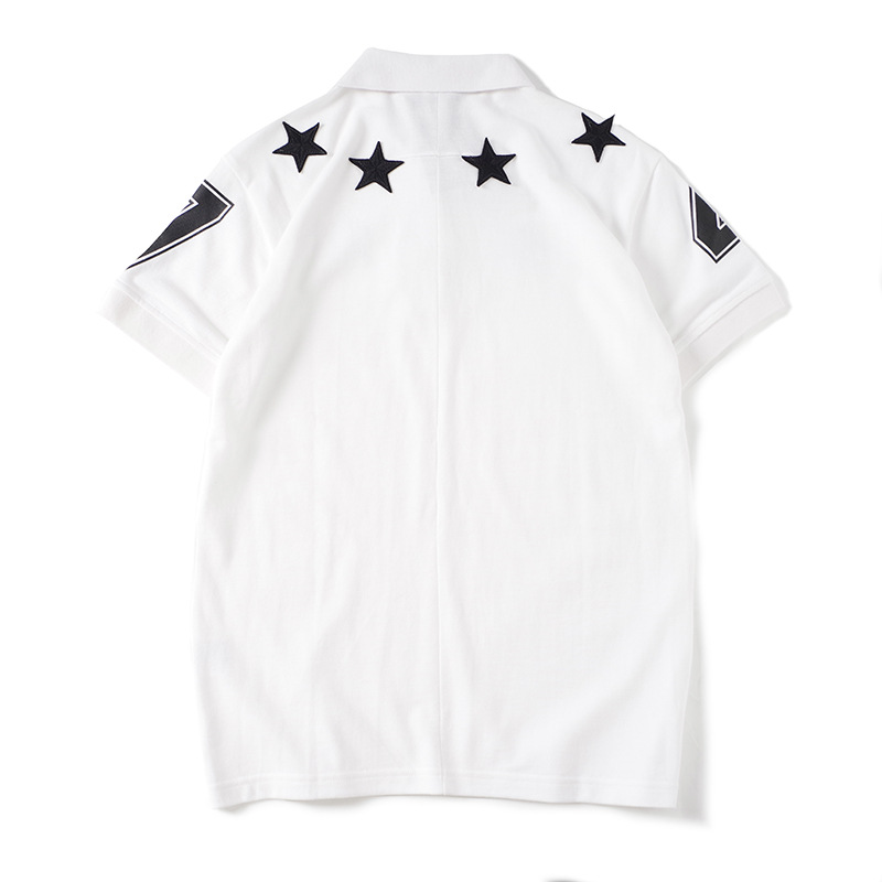 Cortis Keonho Inspired Star Print Polo Shirt