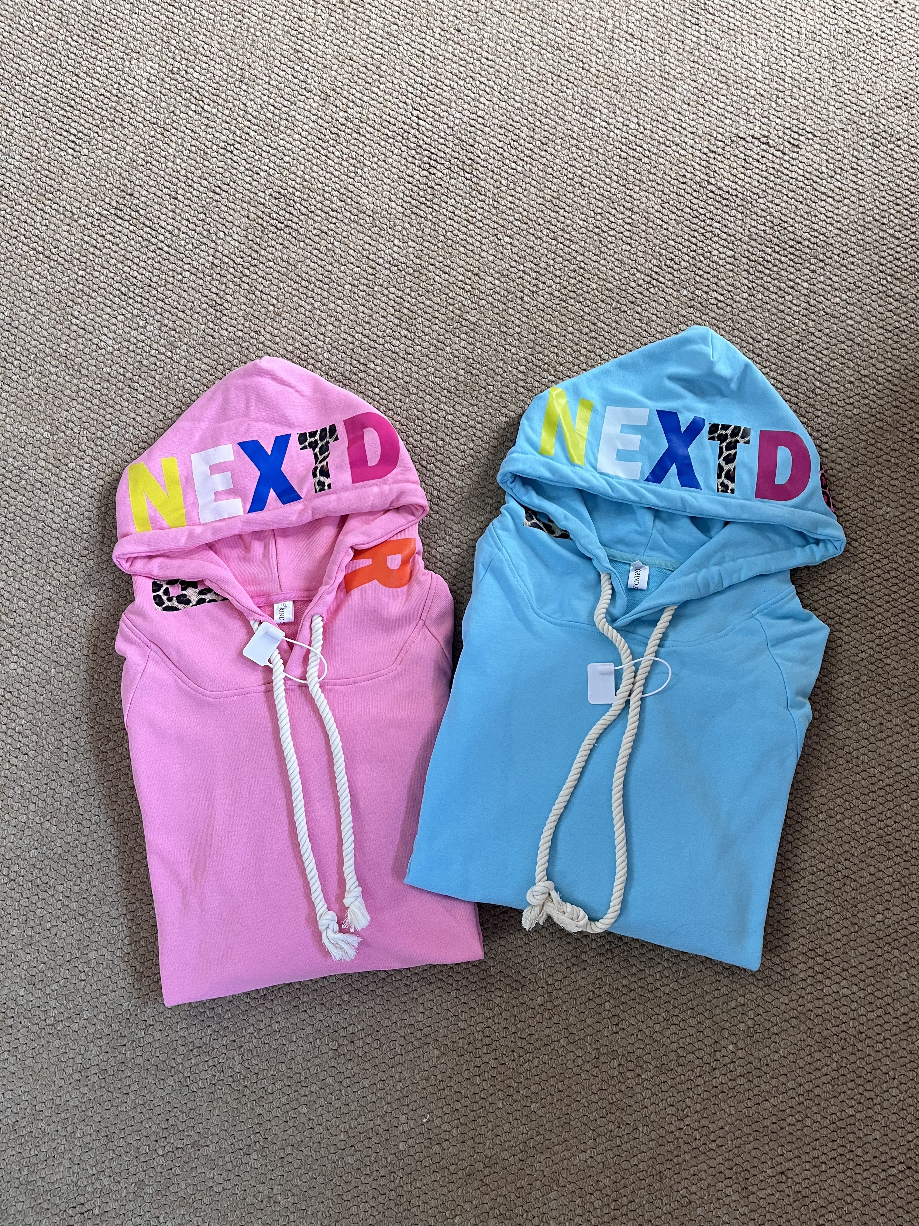 BND one and only stage inspired BLUE HOODIE PIINK HOODIE-Boynextdoor