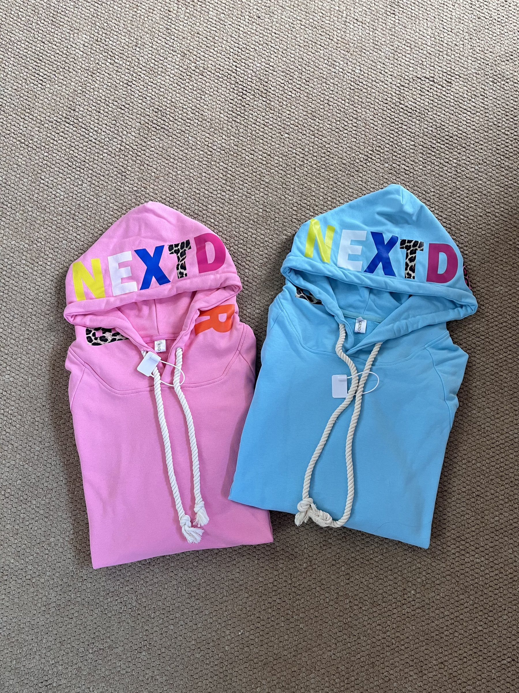 BND one and only stage inspired BLUE HOODIE PIINK HOODIE-Boynextdoor