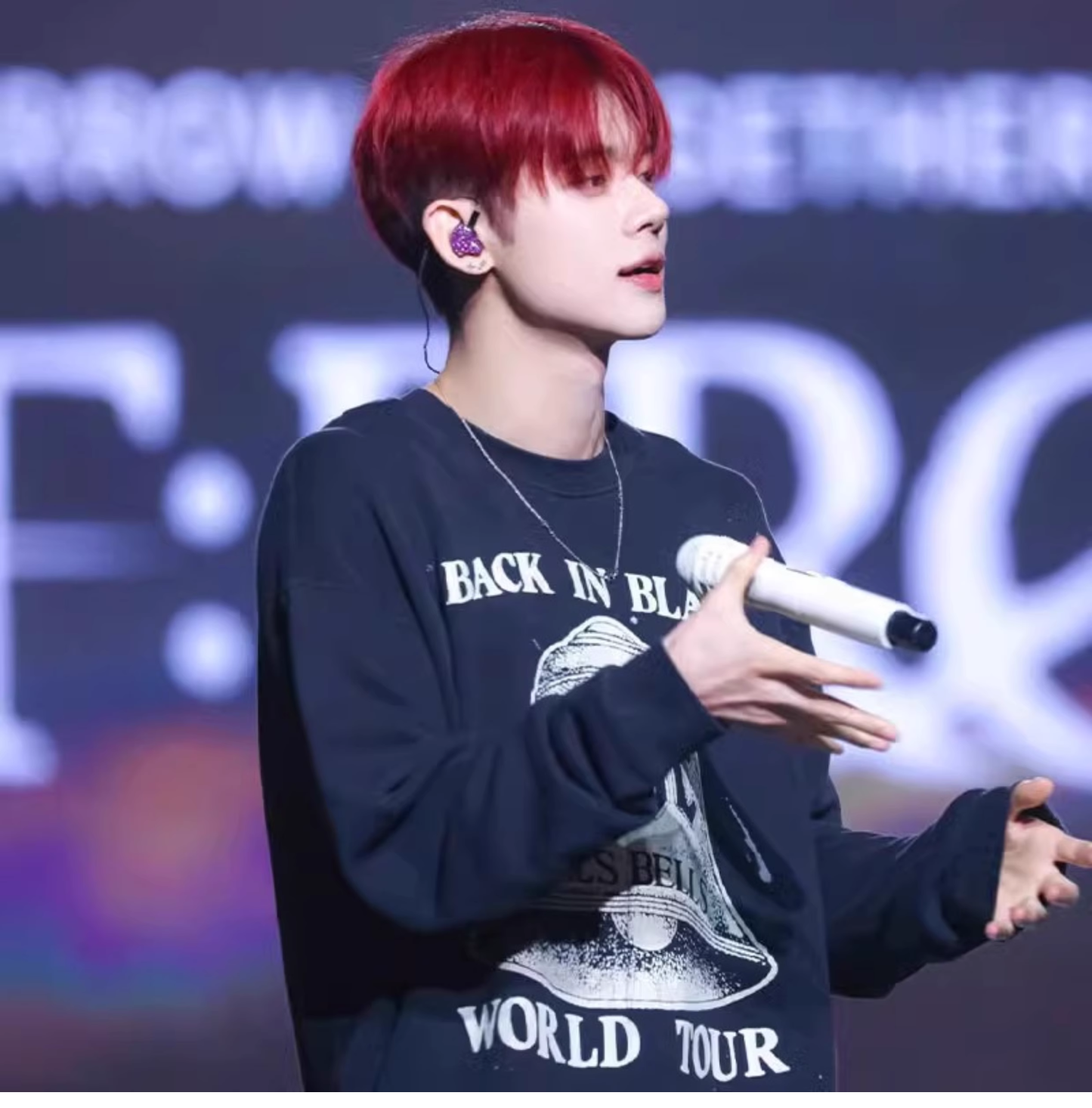 TXT Yeonjun Inspired Black Sweatshirt