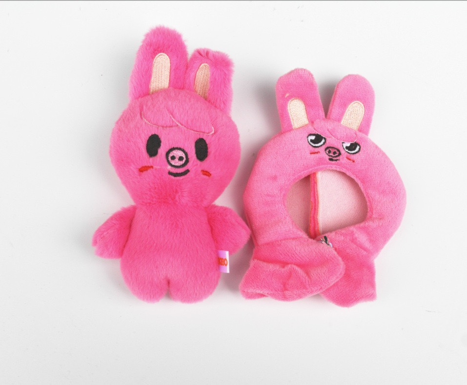 Skzoo  Straykids Cape Bean Eyes Official Merch inspired Plush Doll -stray kids