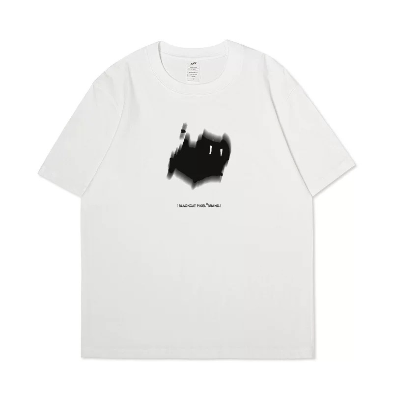 Stray Kids Hyunjin Cat Print InspiredOversized Cotton T-Shirt-straykids