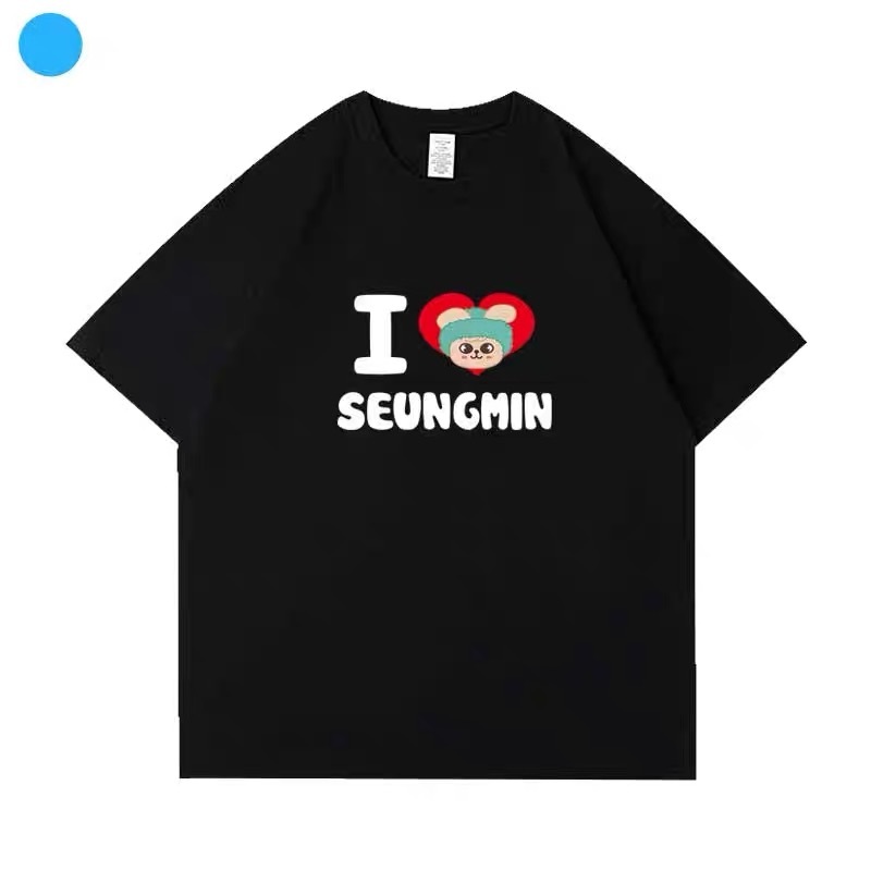 Skzoo I love Straykids-Customized Short Sleeve shirt