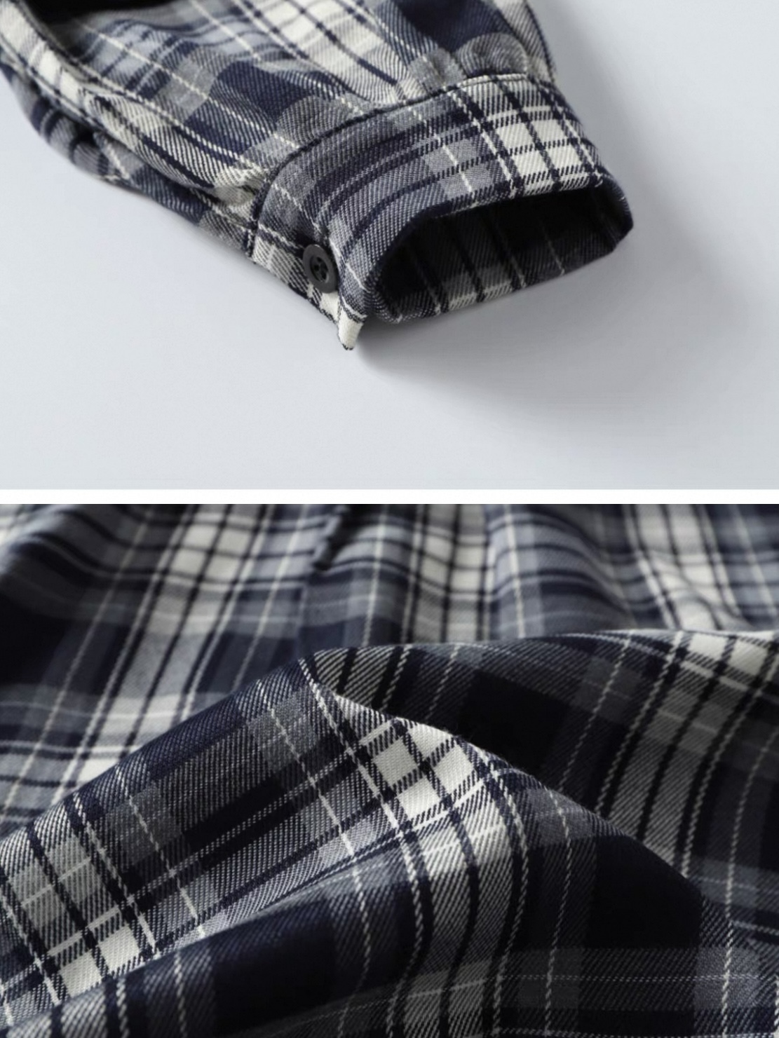 GIDLE Yuqi Inspired Plaid Overshirt