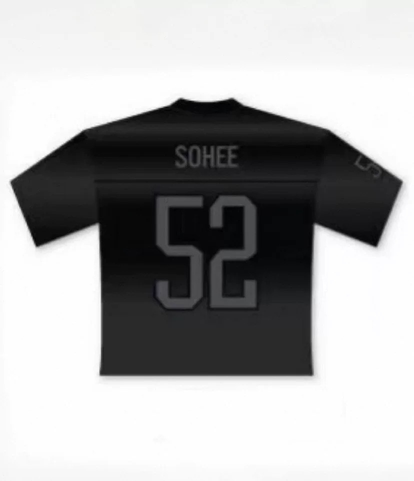 RIIZE Black Performance inspired custom jersey Tee