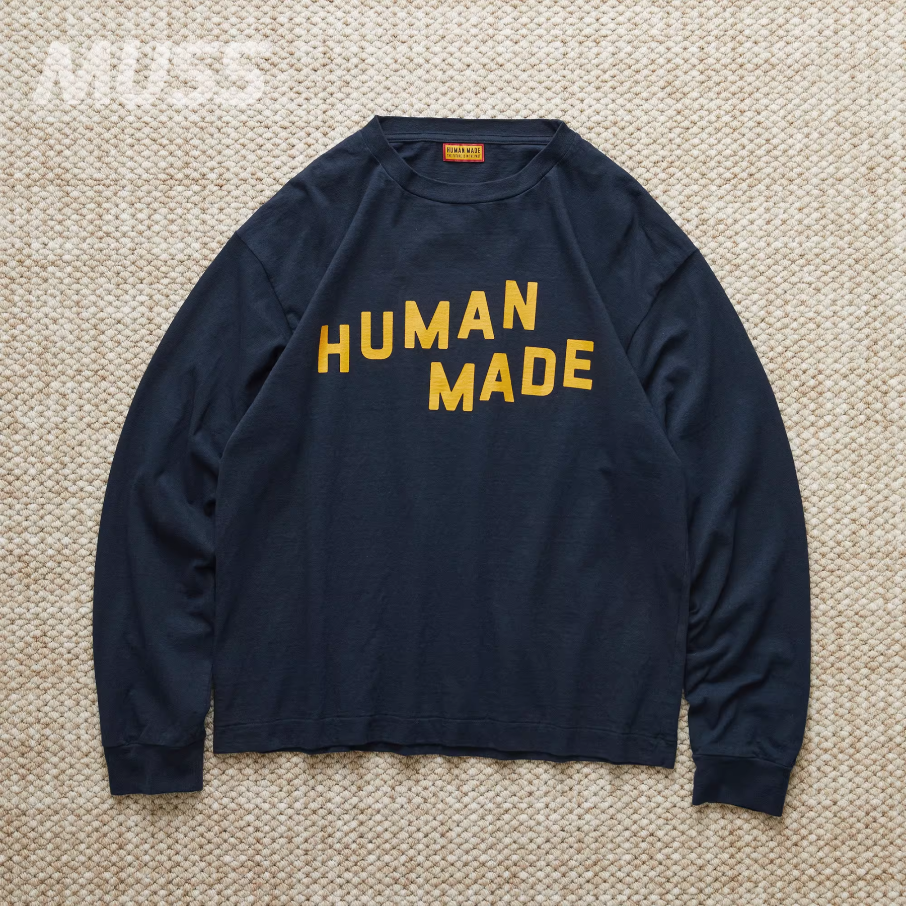 Enhypen Jungwon Inspired Human Made Logo Print Long Sleeve Tee