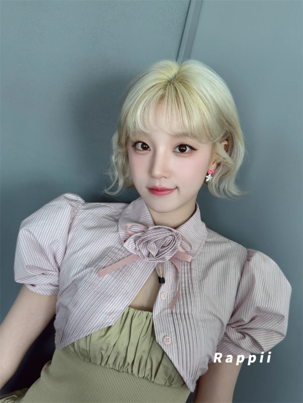 IVE Rei&GIDLE Yuqi Inspired Rosetta Baby Shirt