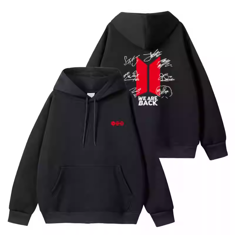 BTS 2026 World Tour ARIRANG Merch Inspired Hoodie Jacket
