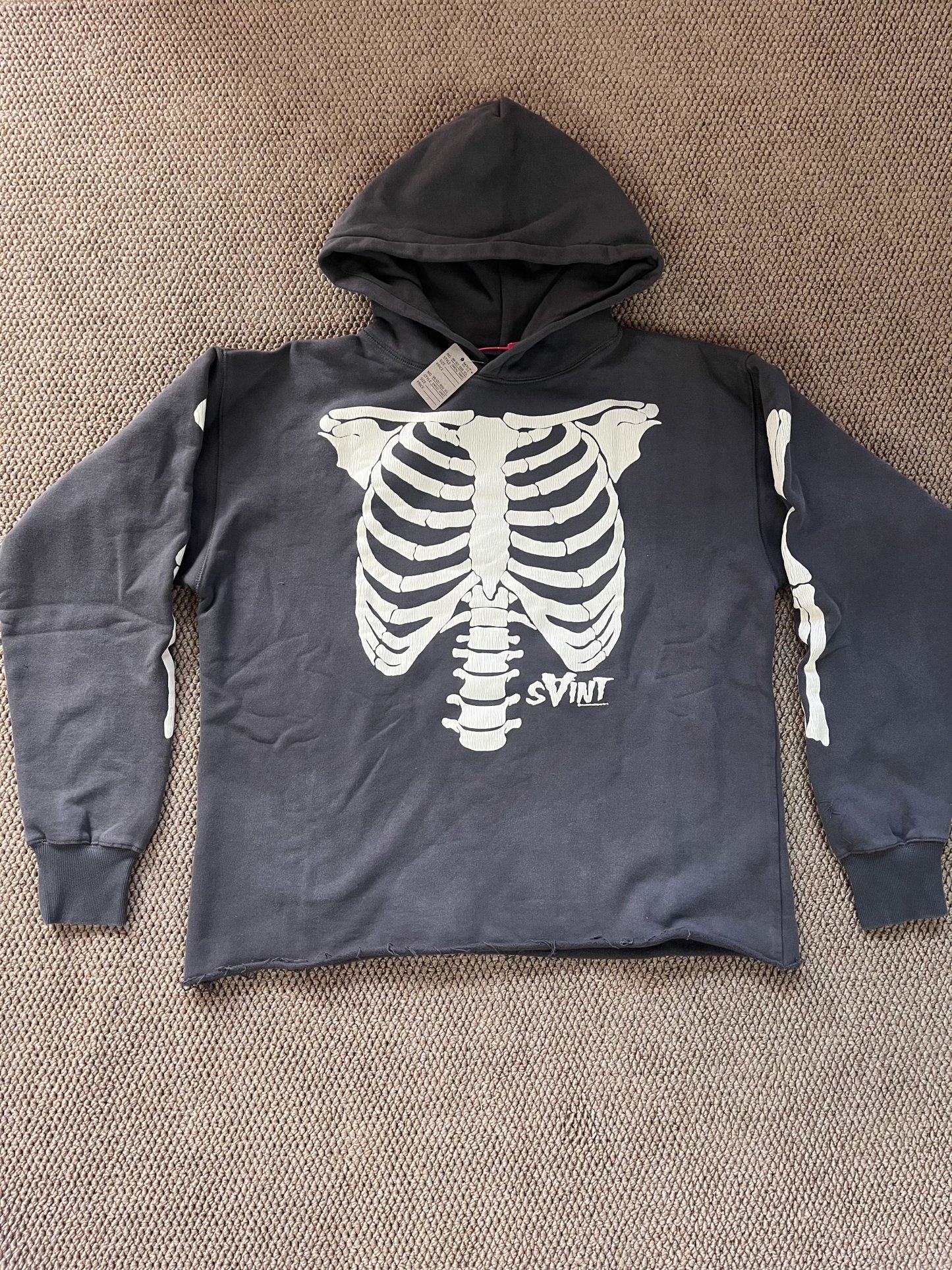 ENHYPEN Niki Inspired Skeleton Graphic Hoodie