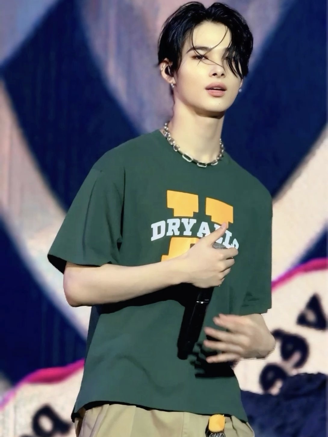 Enhypen Niki Inspired H Letter Print T-Shirt