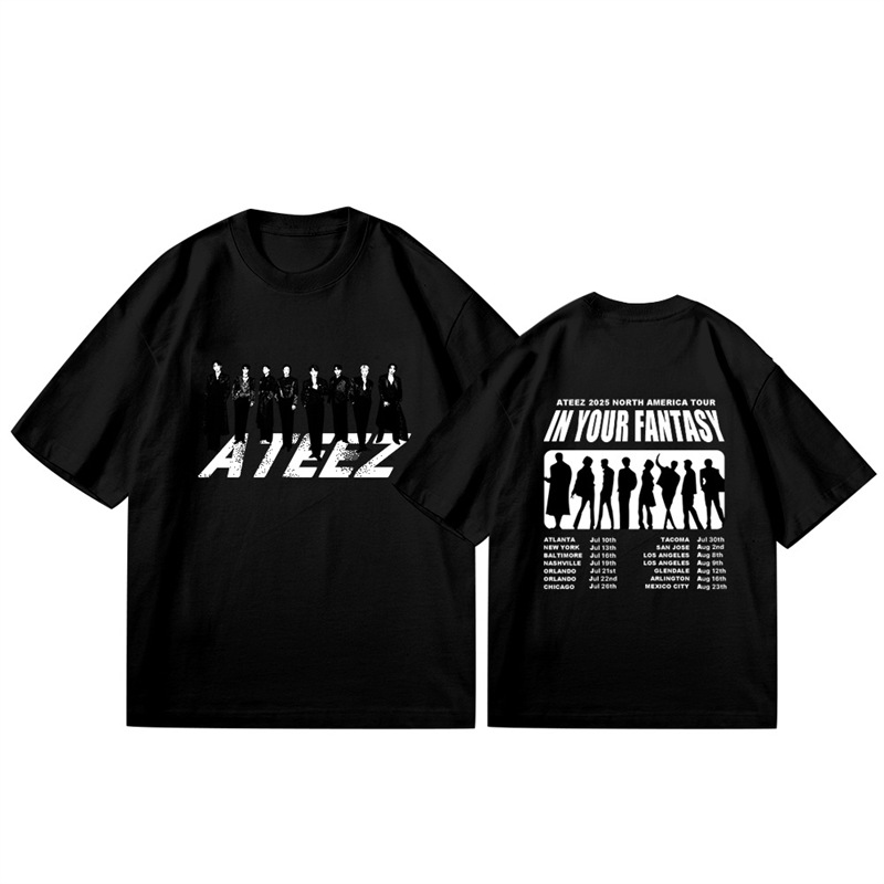 ATEEZ 2025 In Your Fantasy World Tour Merch Inspired T-Shirt