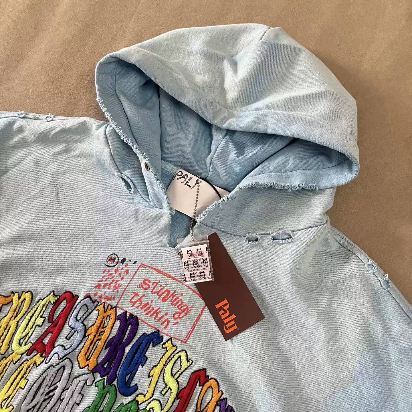 Boynextdoor Woonhak PALY Bobby Driscoll Hoodie Baby Blue