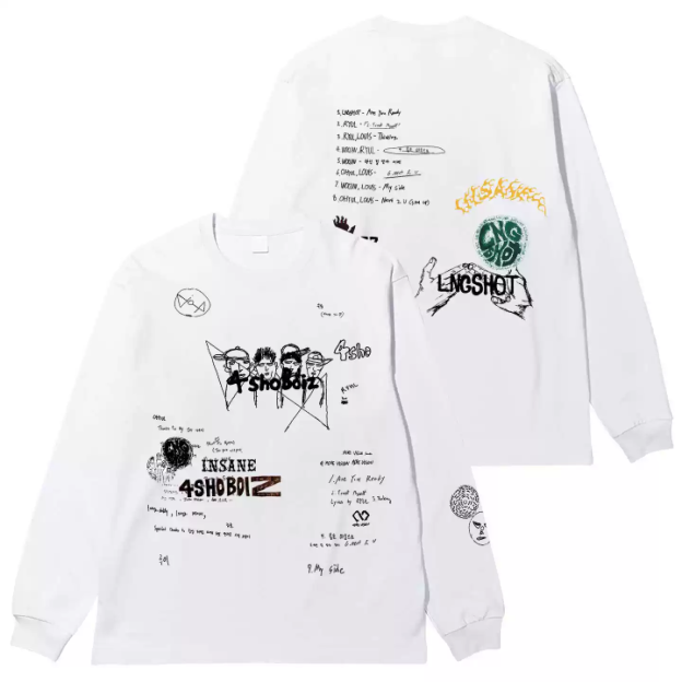 Lngshot x Insane Merch Inspired Logo T-shirt