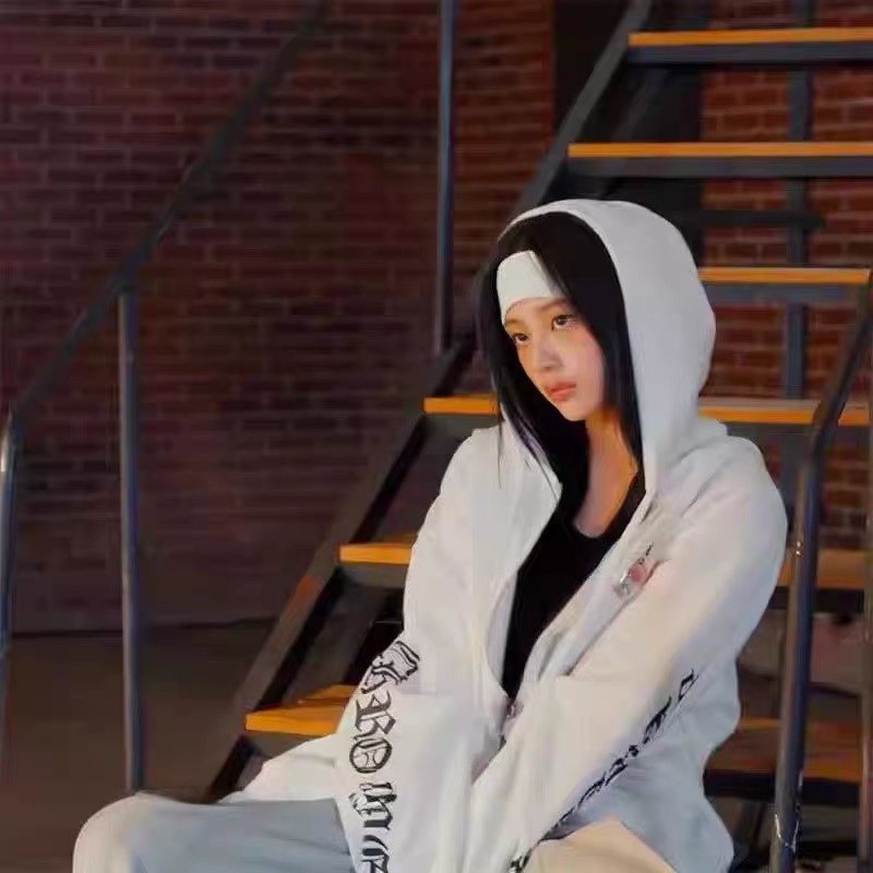 Straykids&Aespa&Blackpink Inspired Zip-Up Hoodie