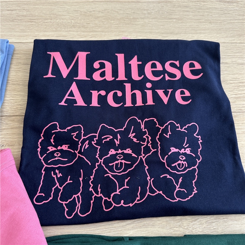 Seventeen Mingyu dog print Inspired Oversized Cotton T-Shirt