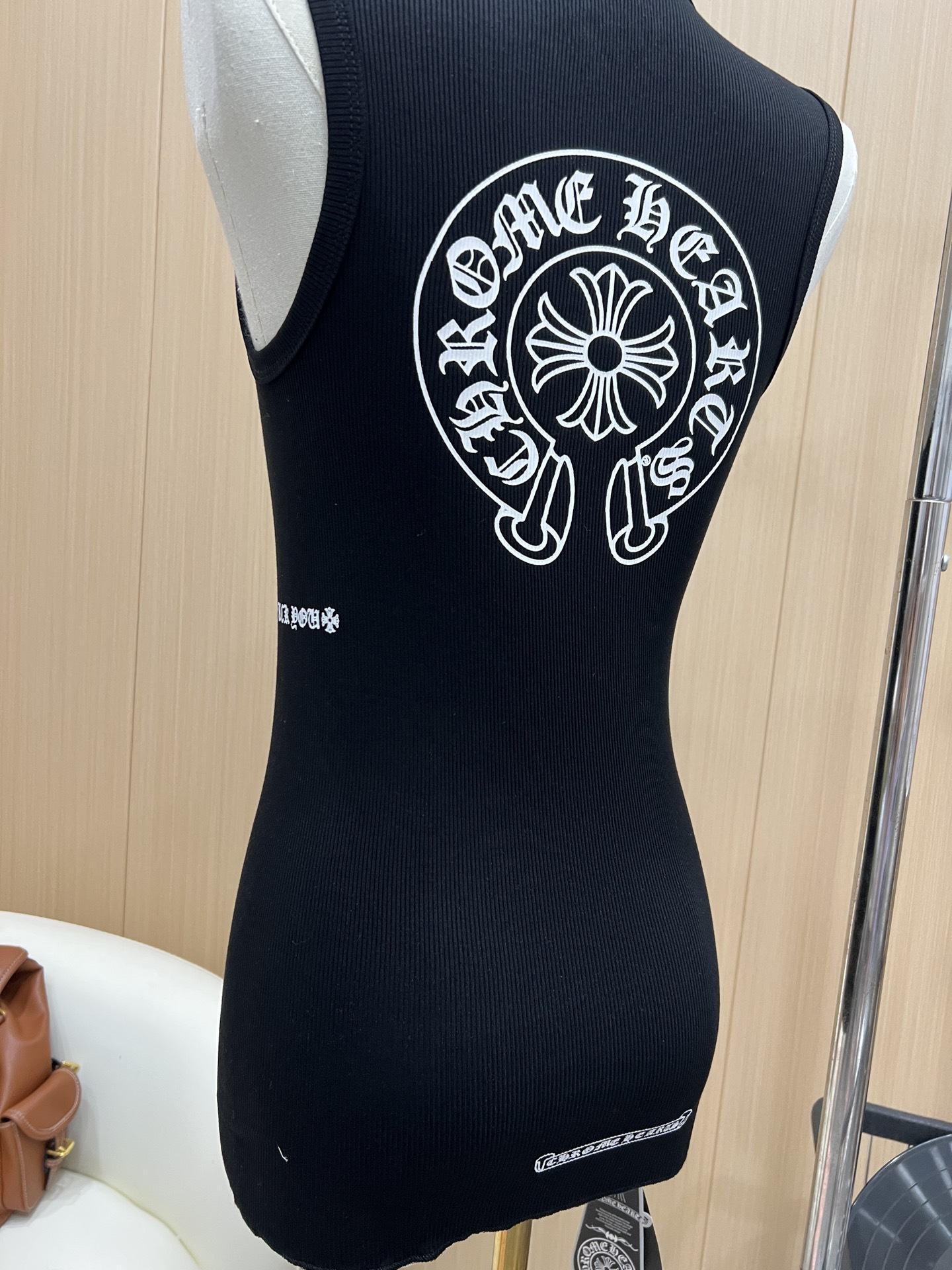 Aespa Karina Inspired Chrome Hearts Style Tank Top