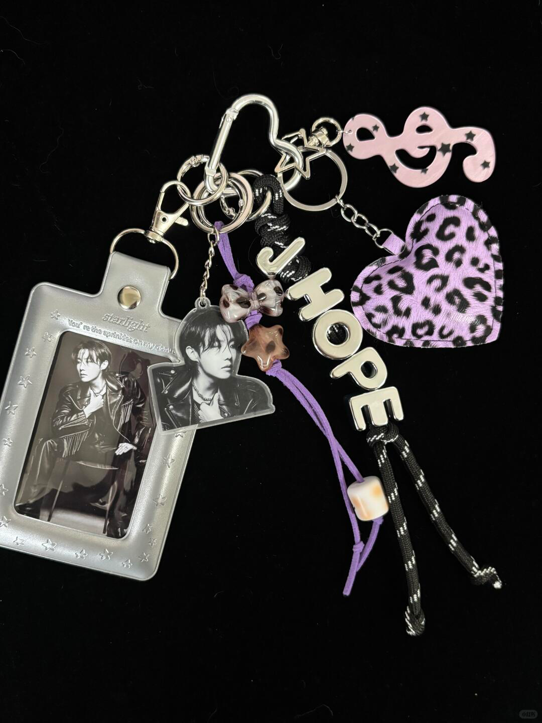 BTS Photocard Holder Keychain Bag Charm