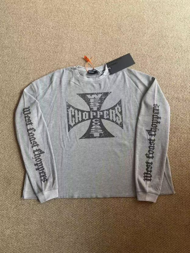 Boynextdoor Woonhak Inspired Vintage Cross Graphic Waffle Thermal Long Sleeve