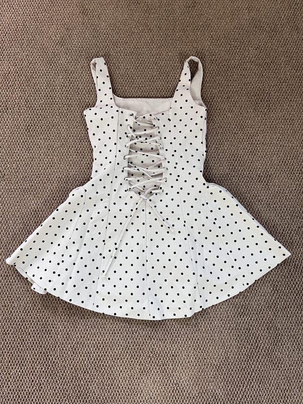 Blackpink Jennie inspired Square Neck Dress