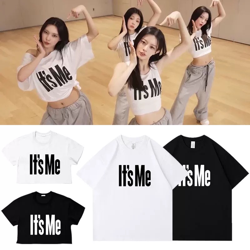 illit it‘s me merch inspired print tshirt