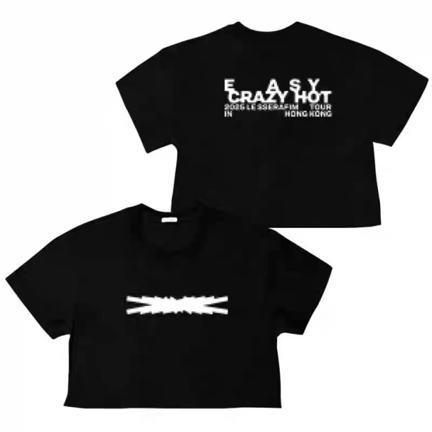 LE SSERAFIM TOUR EasyCrazyHot Merch Inspired Tee