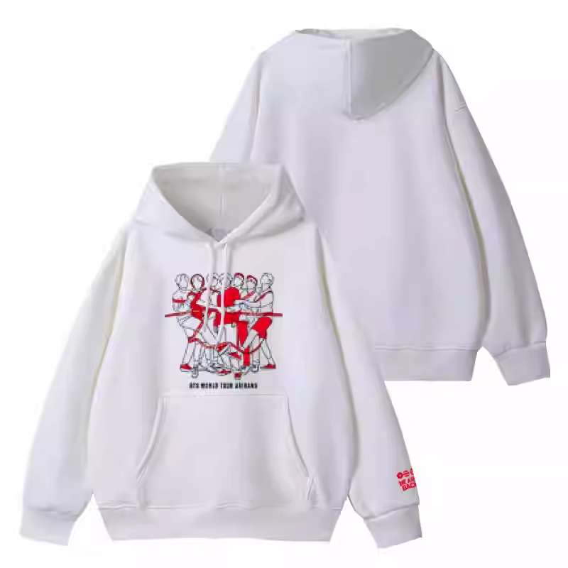 BTS 2026 World Tour ARIRANG Merch Inspired Hoodie Jacket