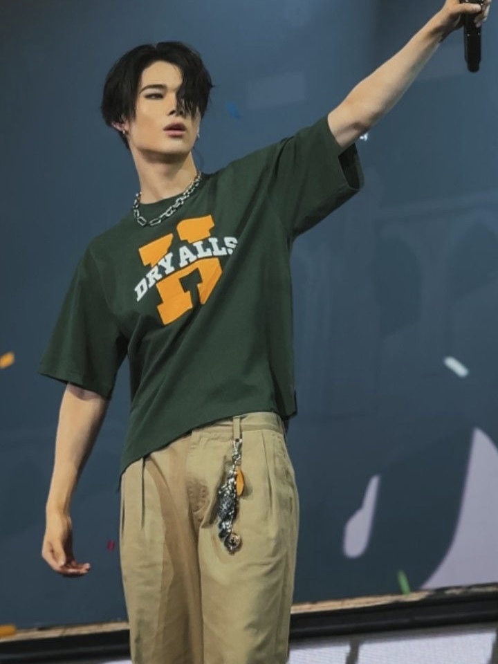 Enhypen Niki Inspired H Letter Print T-Shirt