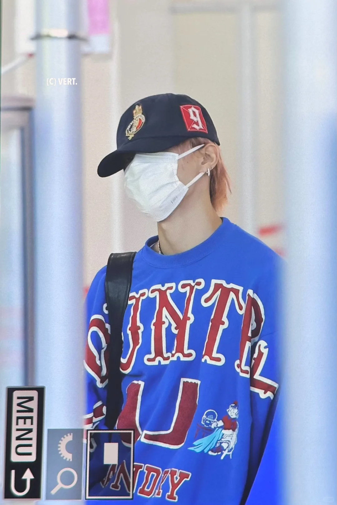 RIIZE Wonbin Inspired Klein Blue Crewneck Sweatshirt