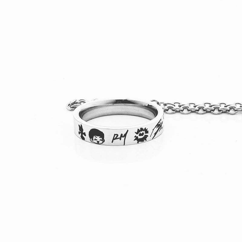 BTS Fanmade Birthdate Signature Ring 