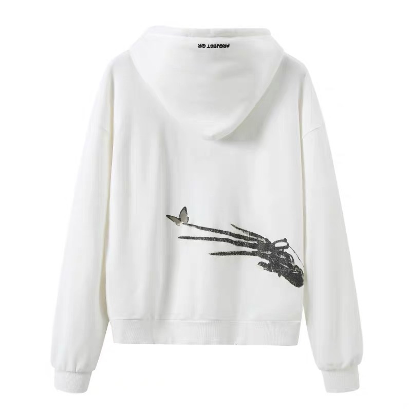 SEVENTEEN DK Inspired Graphic White Hoodie