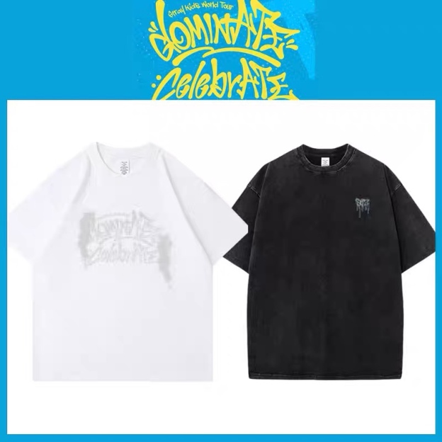Straykids World Tour DominATE celebrATE Merch Inspired T-shirt
