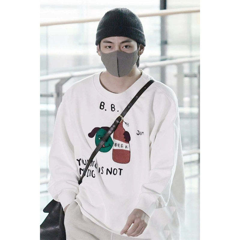 BTS V Your Dog Is Not My Dog Sweater -V  BTS