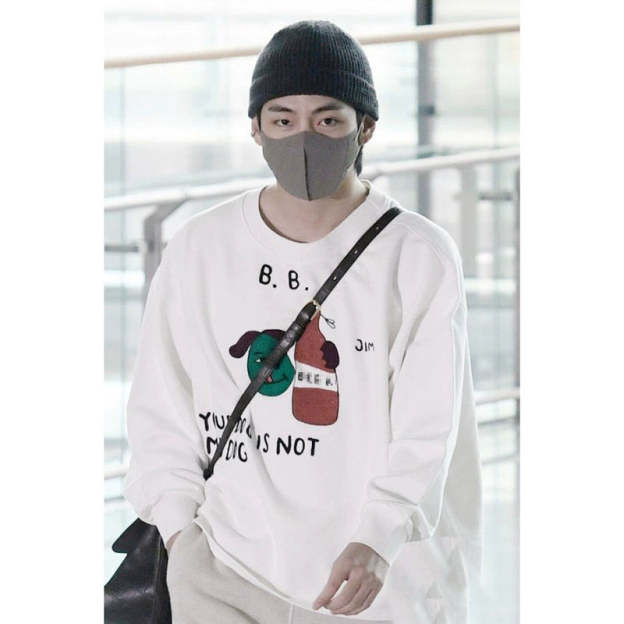 BTS V Your Dog Is Not My Dog Sweater -V  BTS