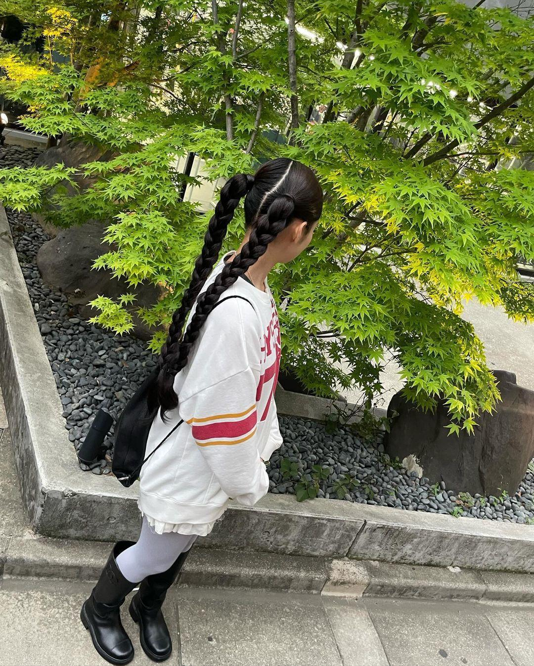 Jersey Zipper Sweatshirt Jacket-Blackpink Jennie