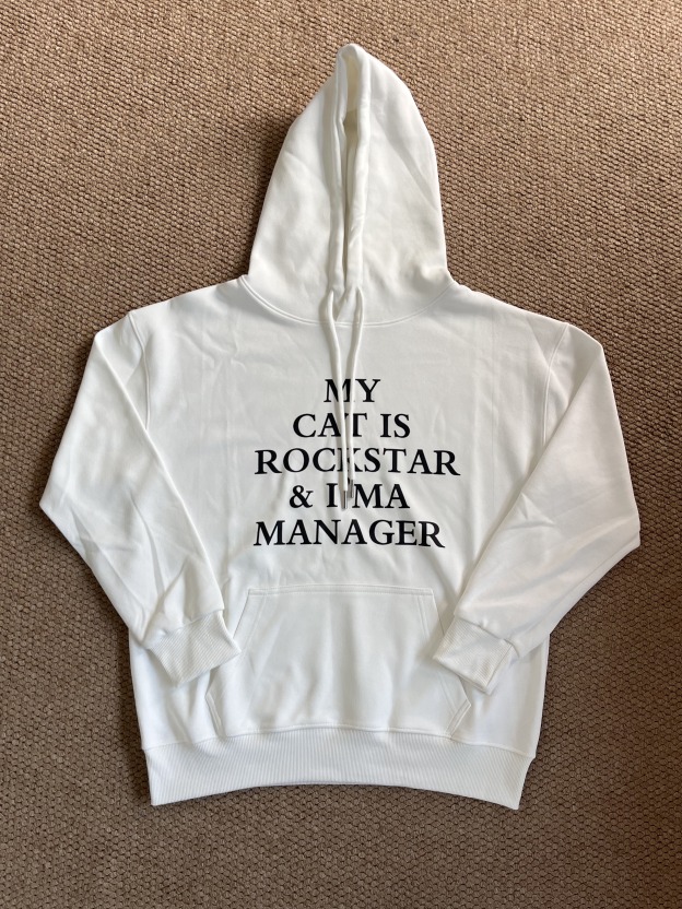  ENHYPEN Sunoo Inspired White Letter Print Hoodie