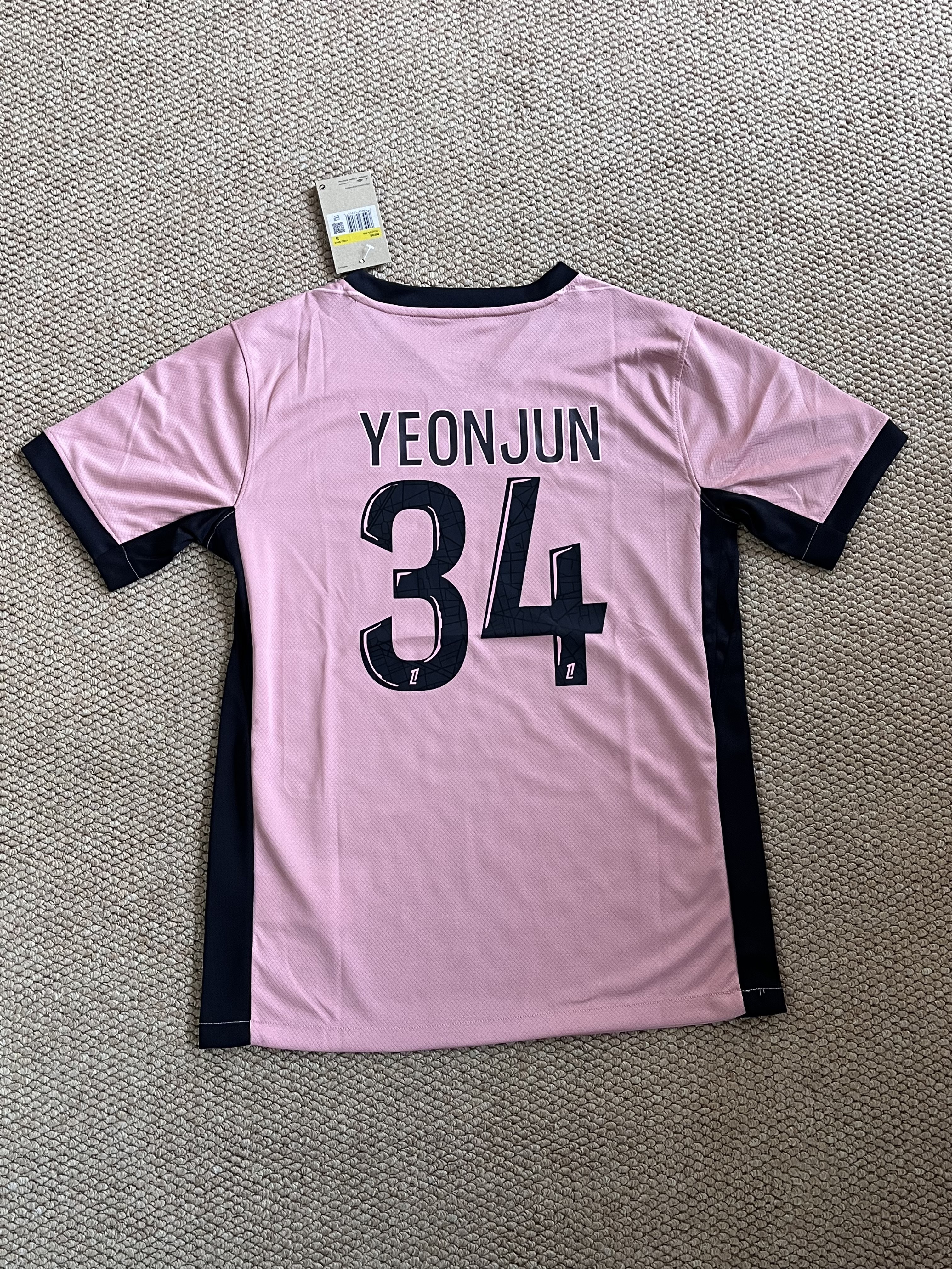 TXT Paris PSG Custom Jersey