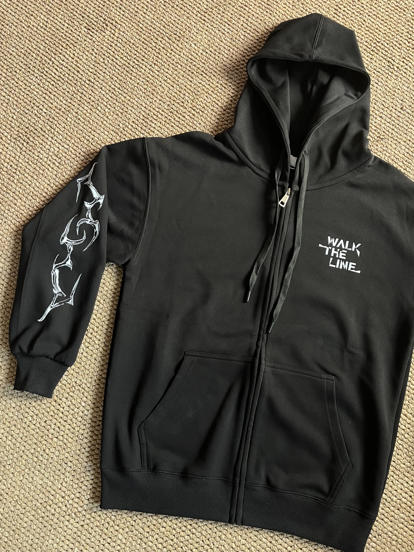 ENHYPEN World Tour WALK THE LINE IN US Merch Inspired Zip-up Hoodie