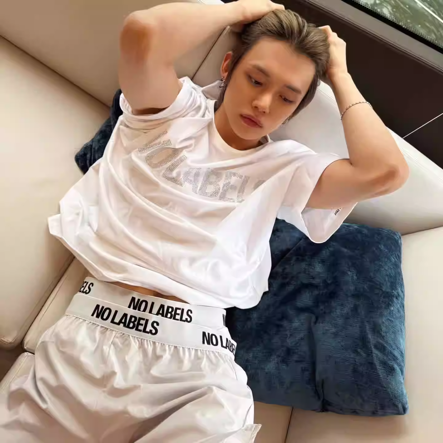 TXT Yeonjun NO LABELS Merch Inspired T-Shirt