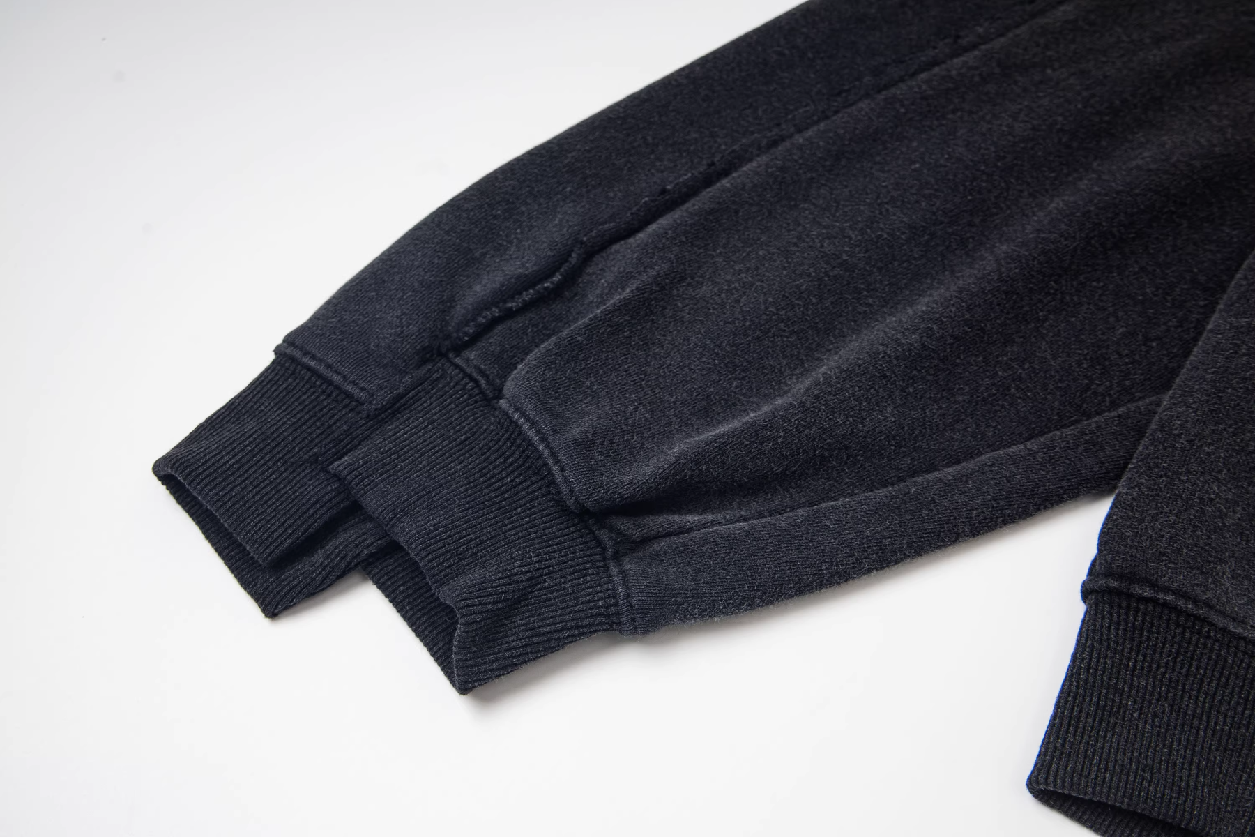 Aespa Winter Inspired Logo-Print Washed Bomber Jacket