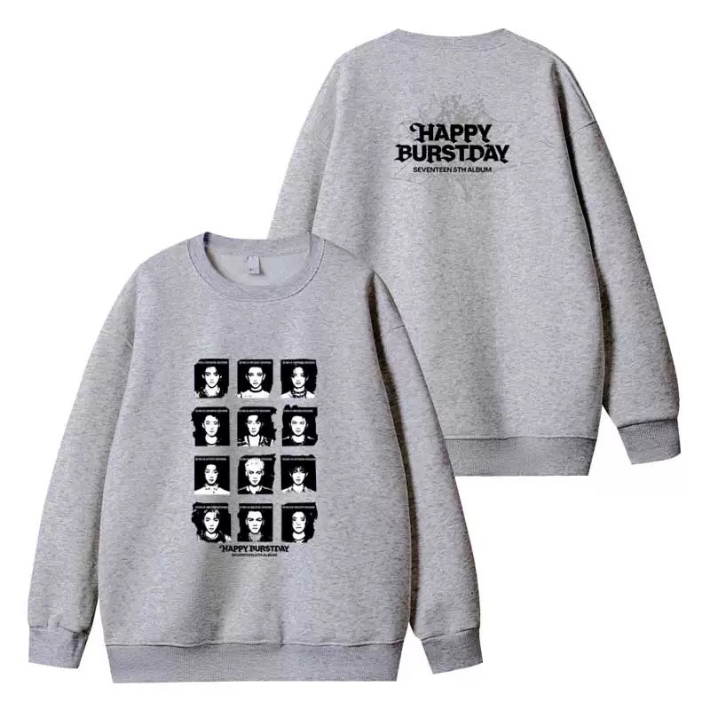 Seventeen HappyBursday album merch inspired hoodie