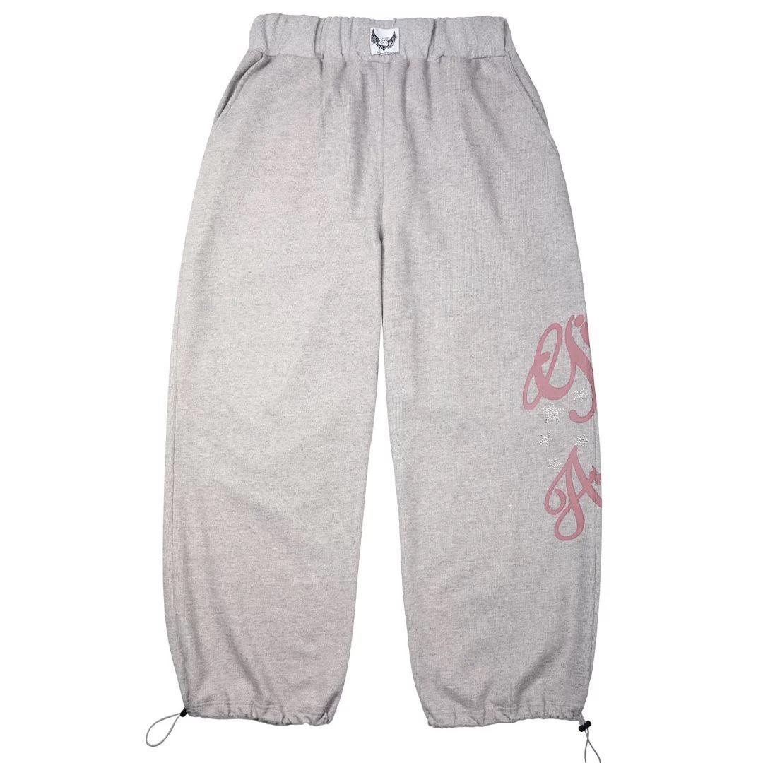 Blackpink Jennie Inspired Lettering Logo Sweatpants