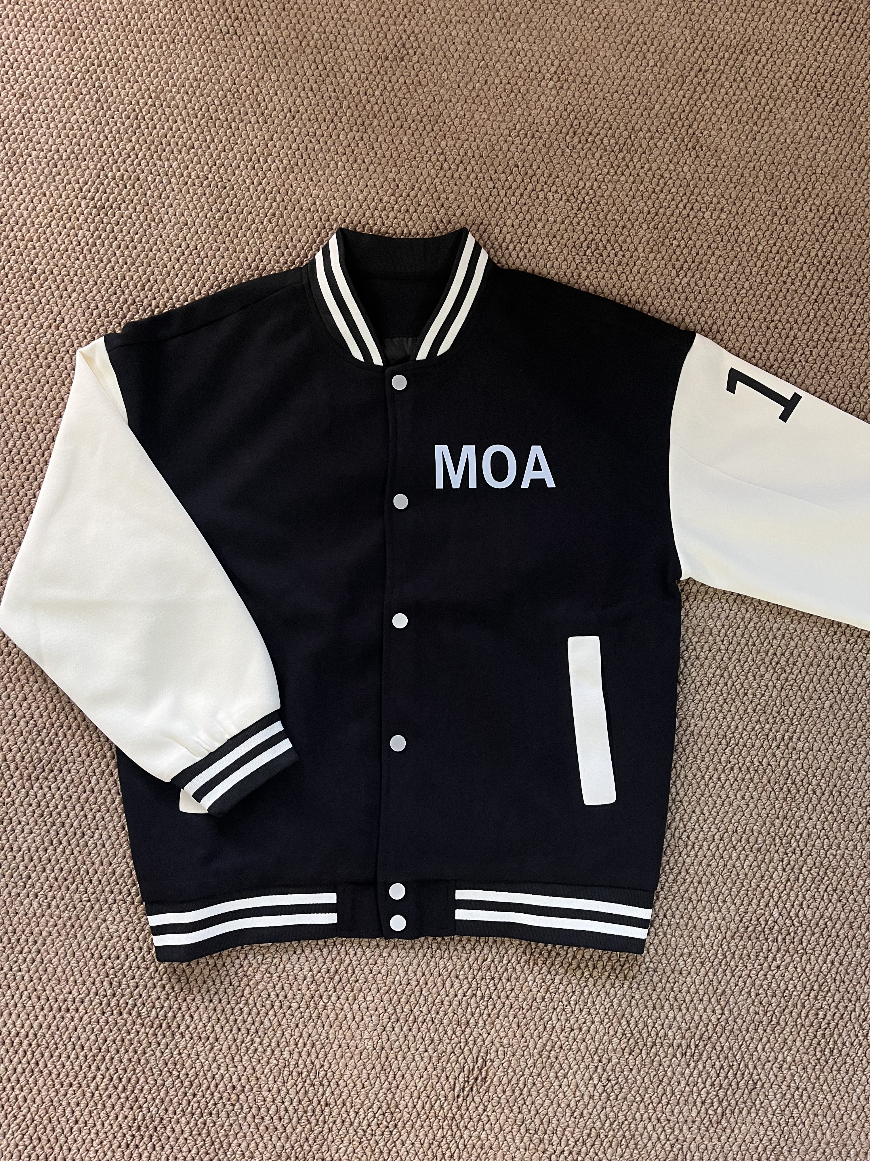 TXT  ROADSHOW INSPIRED MERCH BASEBALL JACKET