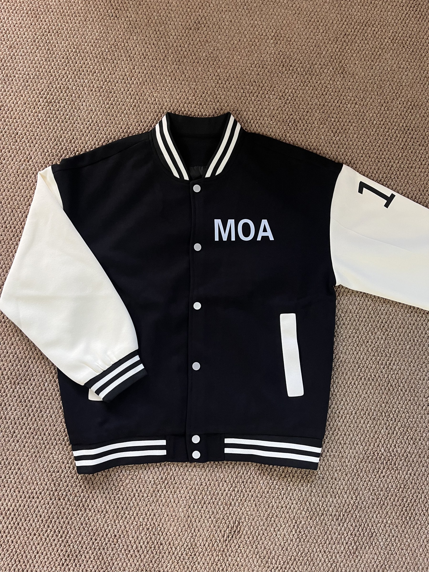TXT  ROADSHOW INSPIRED MERCH BASEBALL JACKET