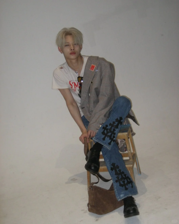 ENHYPEN Niki Insipired Sympathy For The Devil Graphic Tee