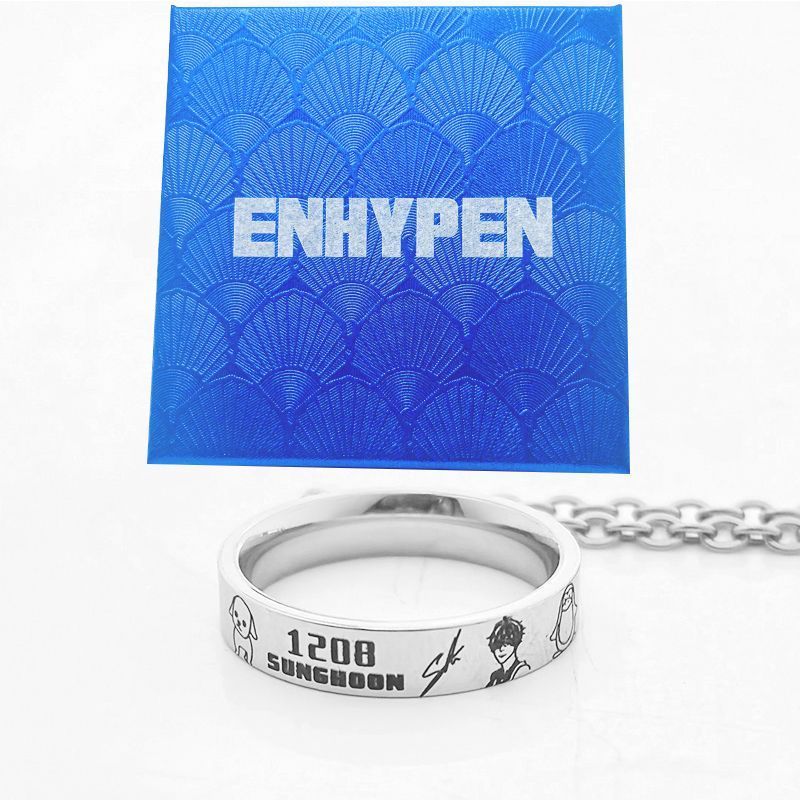 ENHYPEN Fanmade Birthdate Signature Ring 