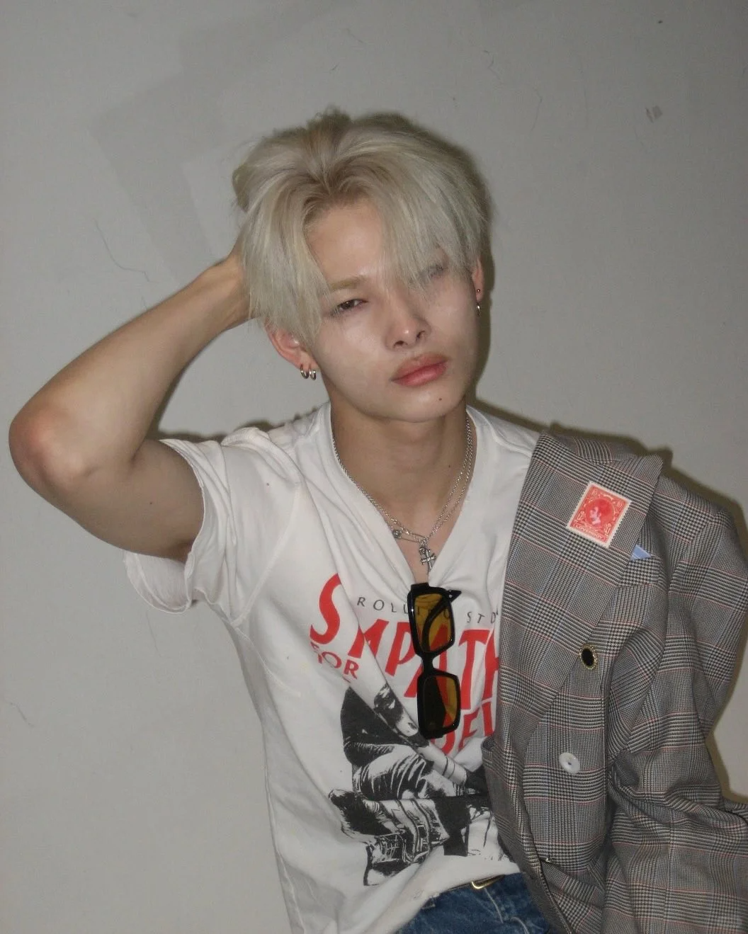 ENHYPEN Niki Insipired Sympathy For The Devil Graphic Tee