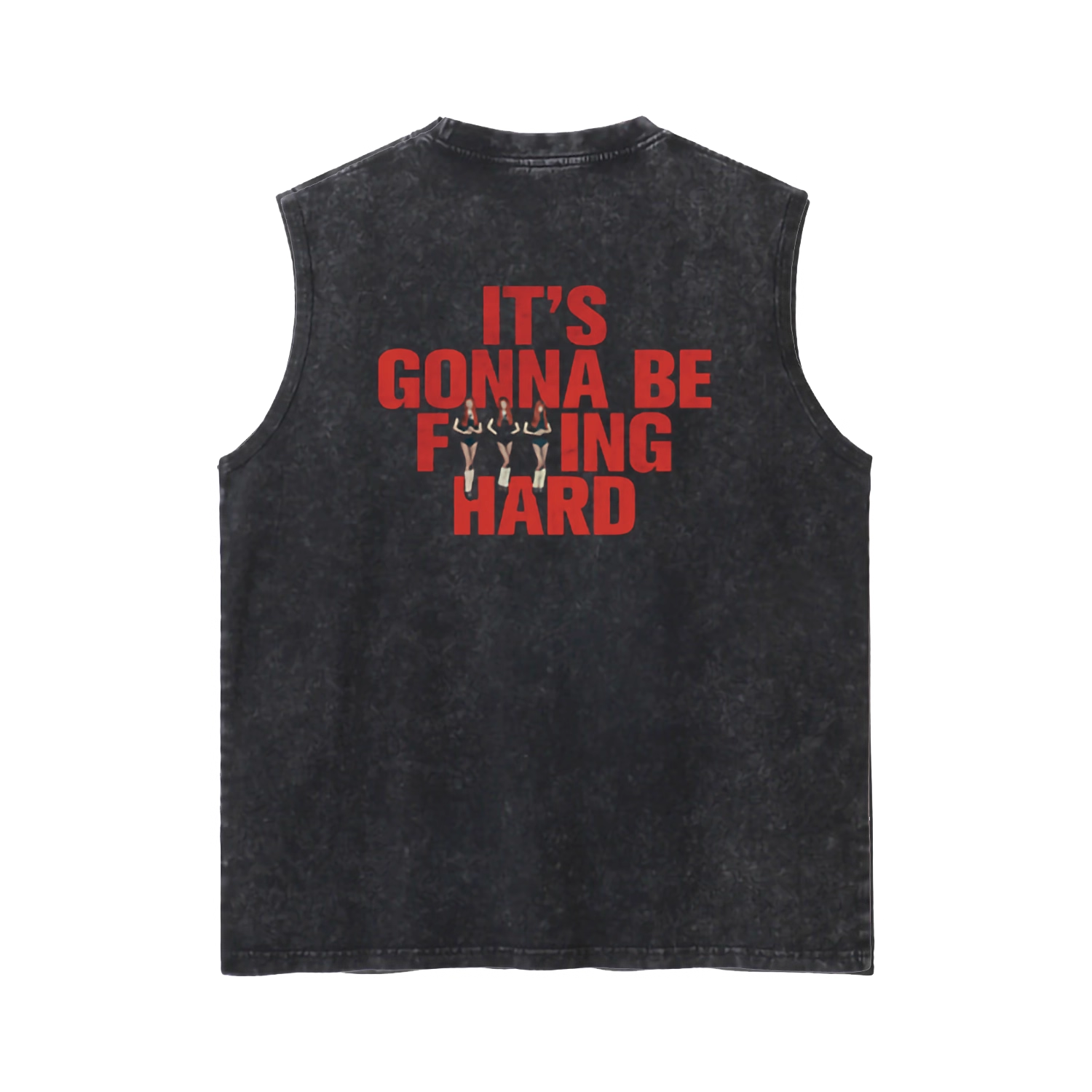 Blackpink Jennie Inspired Washed-Out Sleeveless Vest